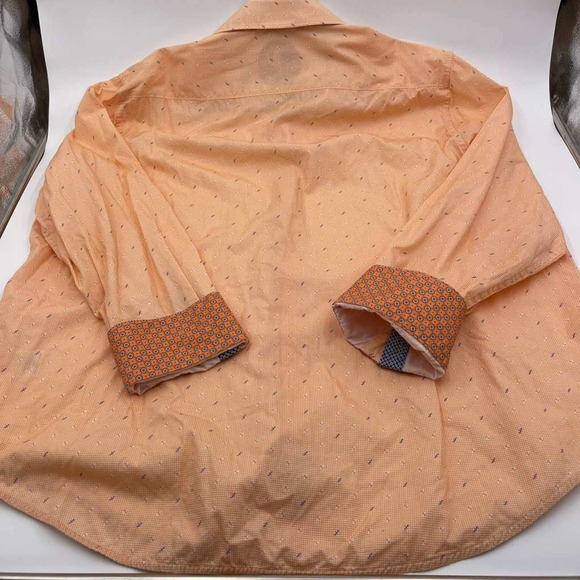 Robert Graham 3XL Tailored Fit Button Down Shirt Embroidered Knowledge Wisdom - Picture 2 of 9